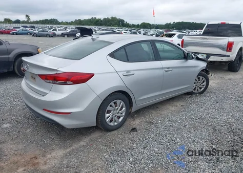 2017 Hyundai Elantra Se из США, поврежденный, VIN 5NPD74LF8HH184090